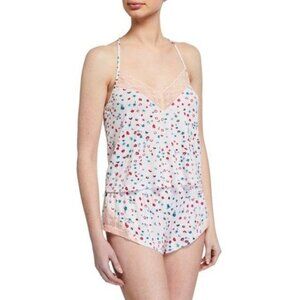 Cosabella Sweet Dreams Floral Camisole With Lace T-Back